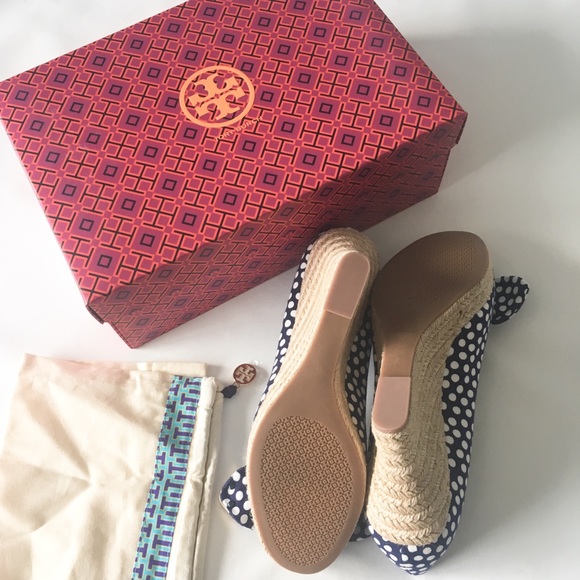 ⛵️🆕 Tory Burch ✦ Dot Wedge Platform Espadrilles ✦ - Picture 6 of 8